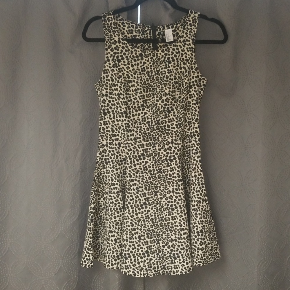 Leopard print dress